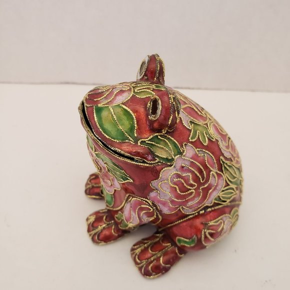 Victorian Treasures Frog Toad Figurine Decor - Picture 4 of 9